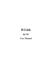 D-Link DI-707 User manual