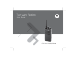 Motorola XTNID Operating instructions