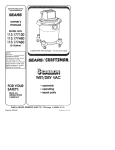 Craftsman 113.177460 Owner`s manual
