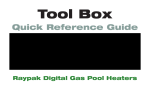 Raypak Heater Tool Box
