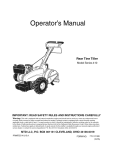 MTD 21AA413H700 Operator`s manual
