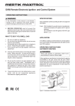 Valor 534AN Operating instructions