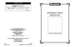 Master Chef T440 Instruction manual