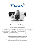 Y-cam White SD User manual