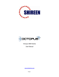 Shireen Octopus 5800A User manual