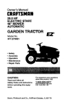 Craftsman EZ3 917.273021 Owner`s manual