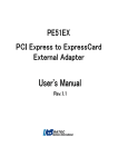 PE51U (SxS Card Adapter)