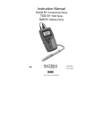 EUTECH INSTRUMENTS DO 6 PLUS Instruction manual