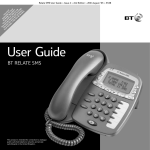 BT RELATE SMS User guide