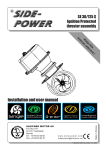 Side-Power SE 30/125 S User manual