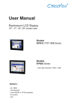 Rackmount RP-920 User manual