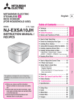 Mitsubishi Electric NJ-EXSA10JH Instruction manual