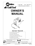 Miller Electric GA-16C1 Owner`s manual