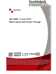 Avenview SW-HDMI-C5-4X4 Specifications