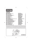 Ryobi EMS-1422L User`s manual