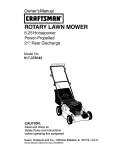 Craftsman 917.378342 Owner`s manual