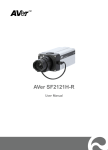 AVer SF2121H-R User manual