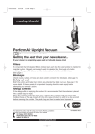 PerformAir Upright Vacuum