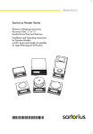 Sartorius IB 16000 S Operating instructions