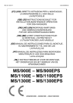 Mach MS 900E Technical data