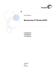 Seagate Barracuda Series Product manual