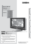 Uniden TL42WRA-W Owner`s manual