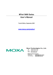 Moxa Technologies 5400 User`s manual
