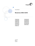 Seagate ST9402116SB - Momentus 5400.3 Blade Server 40 GB Hard Drive Product manual