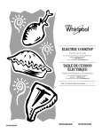 Whirlpool WCE52424AB Specifications