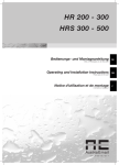 Austria Email HR 300 Technical data