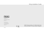 Viking VGSB152T Installation guide