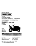 Craftsman 917.275000 Owner`s manual