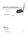 MaxStream XStream-Pkg Product manual