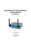 Atop ABLELink GW21W User manual