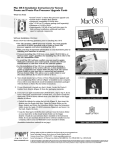 Apple Macintosh Performa 550 series Installation guide
