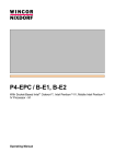 Wincor Nixdorf P4-EPC/B-E2 User`s guide