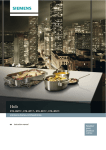 Siemens ET6..EE.. Installation manual