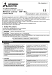 Mitsubishi PAR-31MAA Installation manual