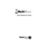 Multitech MT1932ZDXI Specifications