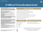 Motorola T2-2500 Instruction manual