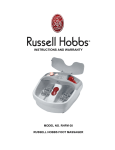 Russell Hobbs RHIC202 Instruction manual