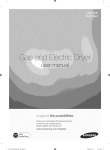 Samsung DV511AE Series User manual