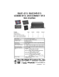 Signal Vehicle Products SS651 Specifications