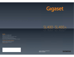 Siemens Gigaset SL400 Specifications