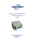 Raveon FireLine Ethernet Specifications