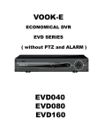 VOOK-E EVD040 EVD080 EVD160