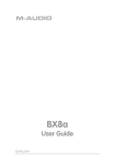 M-Audio BX8-050103 User guide