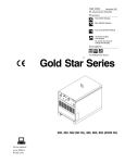 Miller Electric Gold Star Series Specifications