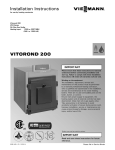 Viessmann VD2-950 Technical data