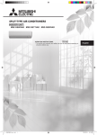 Mitsubishi MSZ-GE80VAD Operating instructions